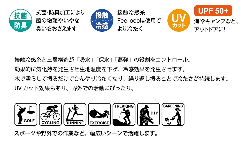 クールタオル